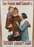 WW1 FOR HOME AND COUNTRY POSTER