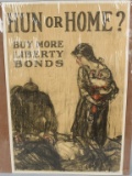 WWI HUN OR HOME POSTER