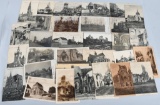 39-WW1 GERMAN POST CARDS OF BOMBED CHURCHES