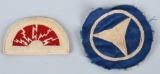 2 WWI US ARMY PATCHES 78th INFANTRY 3RD CORPS