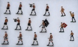 WWII NAZI GERMAN SET 16 HITLER YOUTH LEAD SOLDIERS