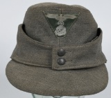 WWII NAZI GERMAN WAFFEN SS EM/NCO'S M43 FIELD CAP