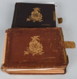 2 US MILITARY ACADEMY WEST POINT ALBUMS CLASS 1896