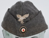 WWII NAZI GERMAN LUFTWAFFE EM/NCO OVERSEAS CAP