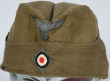 WWII NAZI GERMAN EM/NCO'S TROPICAL OVERSEAS CAP