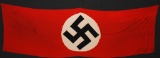 WWII NAZI GERMANY VEHICLE SINGLE SIDED FLAG