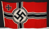 WWII NAZI GERMAN KRIEGSMARINE NATIONAL WAR FLAG