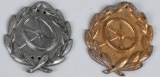WWII NAZI GERMAN GOLD & SILVER DRIVER BADGES