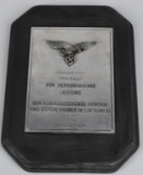 WWII NAZI GERMAN LUFTWAFFE PERFORMANCE AWARD