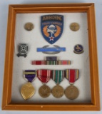 WWII 62nd TROOP CARRIER MEDAL GROUPING D-day VET