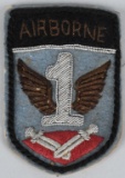WWII 1ST ALLIED AIRBORNE THEATER MD BULLION PATCH