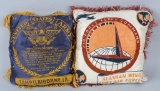 2 WWII US SWEETHEART PILLOWS CLAIBORNE AIRBORNE AF