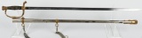 MODEL 1860 STAFF OFFICER'S SWORD & SCABBARD