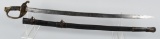 CIVIL WAR MODEL 1850 FOOT OFFICER's SWORD TIFFANY