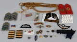 LARGE COLLECTION OF FOREIGN MILITARY INSIGNIA