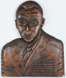 US AIR FORCE COLONEL HEDGE WOOD CARVING