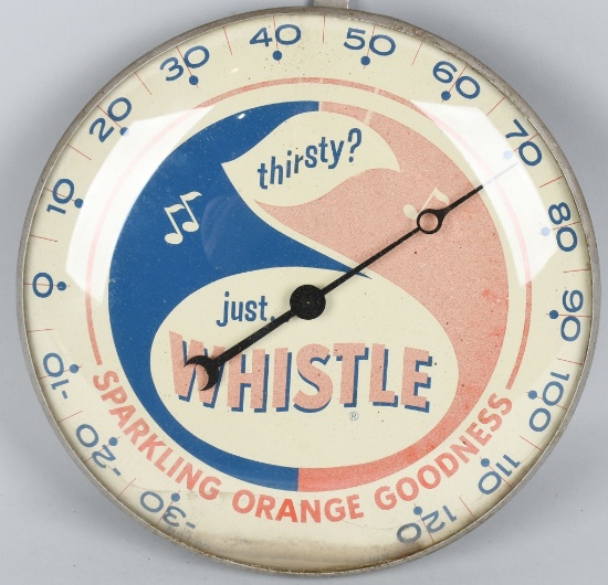 1950s WHISTLE SODA THERMOMETER