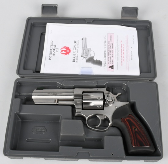 RUGER GP100 STAINLESS .357 REVOLVER IN BOX