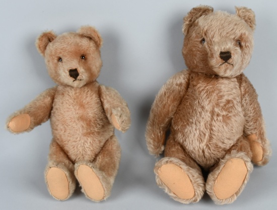 2- VINTAGE MOHAIR TEDDY BEARS