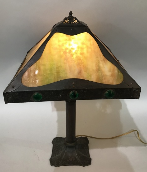 ARTS & CRAFTS STYLE TABLE LAMP