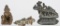LOT OF 3 19th C INDIA ORISSA BUDDHIST FIGURES