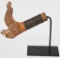 DAYAK BORNEO CARVED SWORD HANDLE ca. 19th C.
