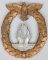 WWII NAZI GERMAN MINESWEEPER'S WAR BADGE PLAQUE