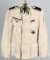 WWII NAZI GERMAN HBT WHITE SUMMER INFANTRY TUNIC