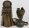 WWII NAZI ARMY CAMOUFLAGED M30 GASMASK & CANISTER