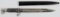 WWII NAZI GERMAN SINGLE ENGRAVED BAYONET E. PACK