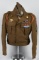 WWII US ARMY 82nd PARATROOPER JACKET W/ CAP