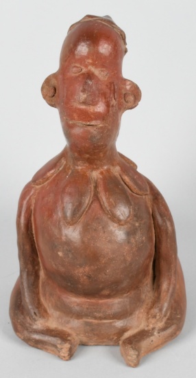 PRECOLOMBIAN COLIMA MEXICO HUNCBACK FIGURE 100 BC