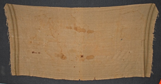 19th CENTURY WOOLEN BLANKET