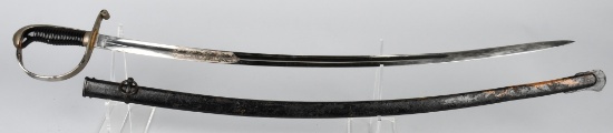 WW1 IMERIAL GERMAN BAVARIAN ARTILLERY SWORD M1855
