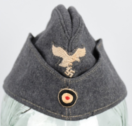 WWII NAZI GERMAN LUFTWAFFE EM/NCO'S OVERSEAS CAP