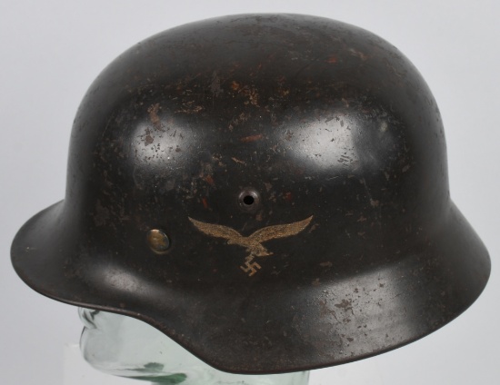 WWII NAZI GERMAN M35 LUFTWAFFE SD HELMET