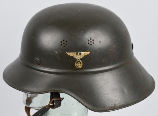 WWII RAD DOUBLE DECAL BEADED M38 GLADIATOR HELMET