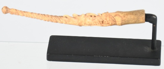 19th CENTURY BORNEO ISLAND KNIFE HANDLE