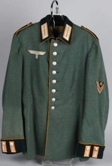 WWII NAZI GERMAN EM’S CAVALRY M35 DRESS TUNIC