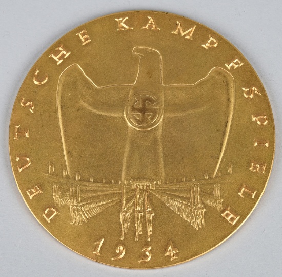 WWII NAZI GERMAN 1934 NON PORTABLE AWARD NURNBERG