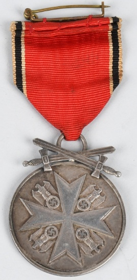 WWII ORDER OF THE GERMAN EAGLE MERIT MEDAL SWORDS