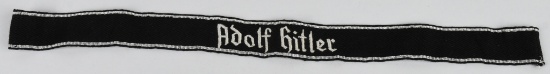 WWII NAZI GERMAN SS ADOLF HITLER CUFFTITLE w TAG