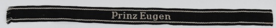 WWII WAFFEN SS PRINZ EUGEN EM/NCO'S CUFFTITLE