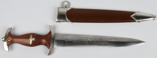 WWII NAZI GERMAN SA M33 DAGGER BY JOSEF HACK