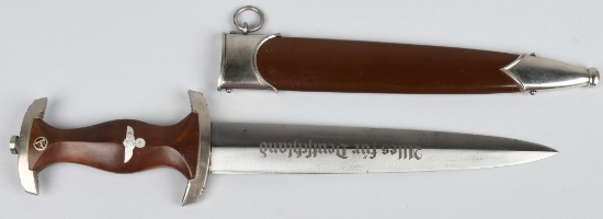 WWII NAZI GERMAN SA M33 DAGGER By P.D. LUNESCHLOSS