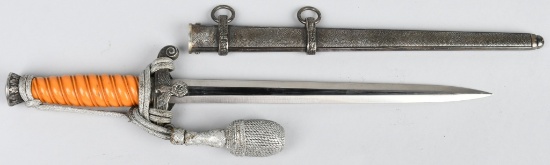 WWII NAZI GERMAN ARMY DRESS DAGGER W/ PORTEPEE
