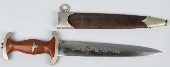 WWII NAZI GERMAN M33 SA DAGGER BY ROB. GIERSCH