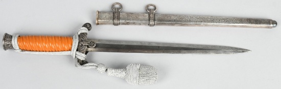 WWII NAZI GERMAN HEER OFFICER'S DAGGER BY EICKHORN