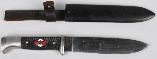 WWII NAZI GERMAN HJ HIKE CAMP KNIFE BY M7/19 1940