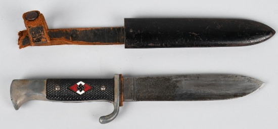 WWII NAZI GERMAN HITLER YOUTH CAMP KNIFE RZM 7/80